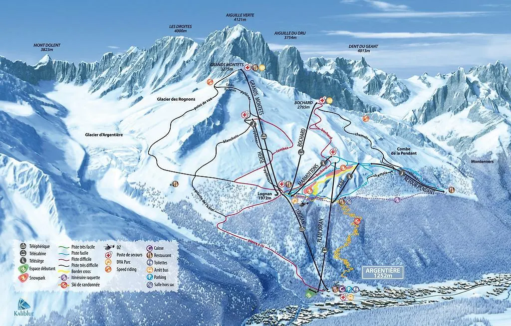 Апартаменты Duplex Chamonix Les Grands Montets